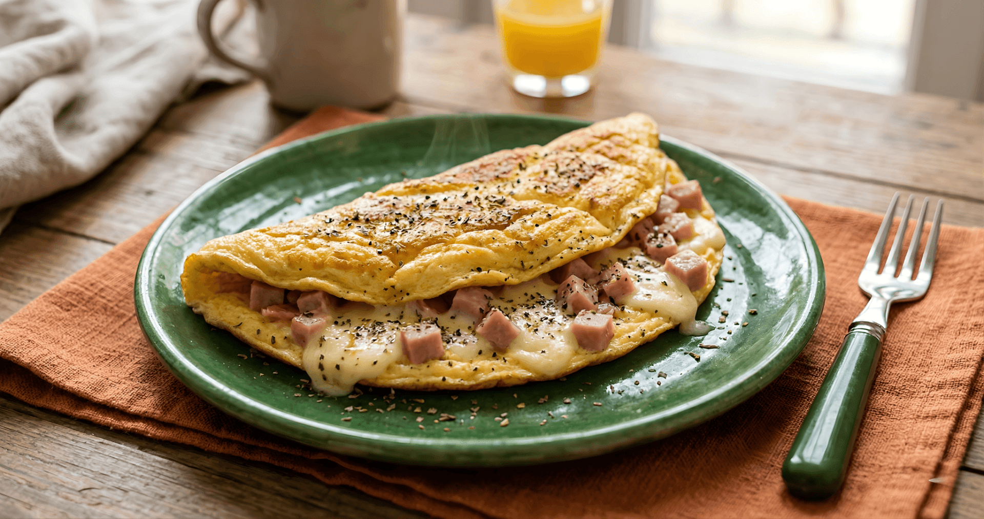 OMELETTE DE EMBUTIDOS TOSTADA