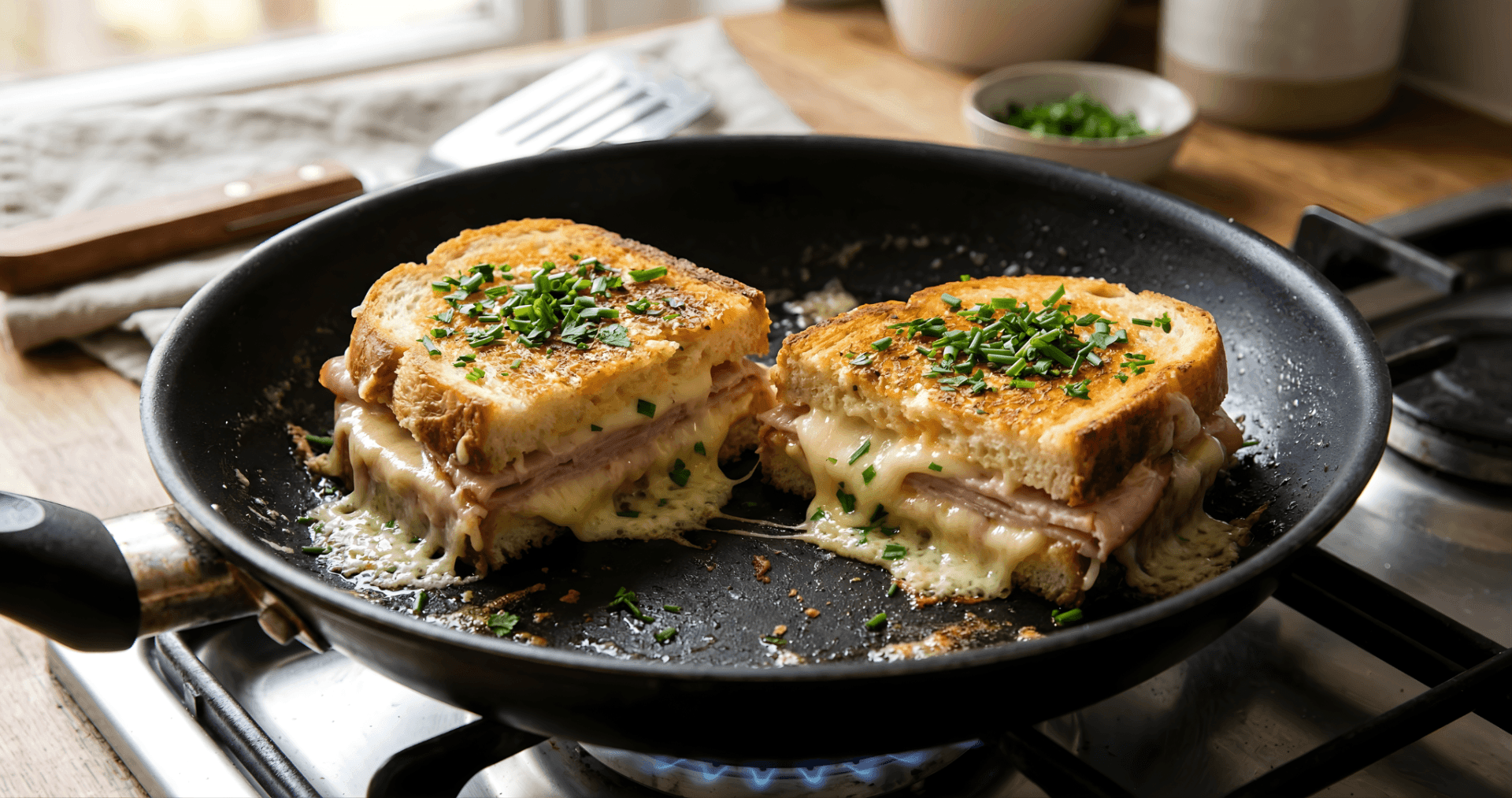 SÁNDWICH PROTEICO DE SARTÉN